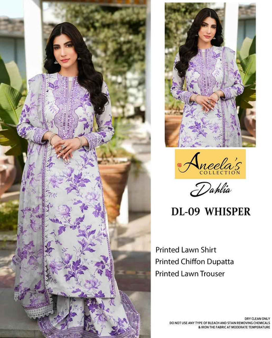 Aneela’s Collection Premium Lawn Suit