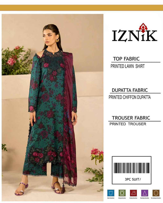 Iznik Premium Lawn Suit