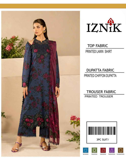 Iznik Premium Lawn Suit