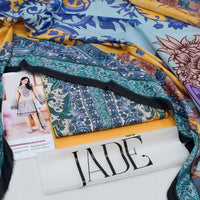 Jade-Inspired Printed Lawn Suit