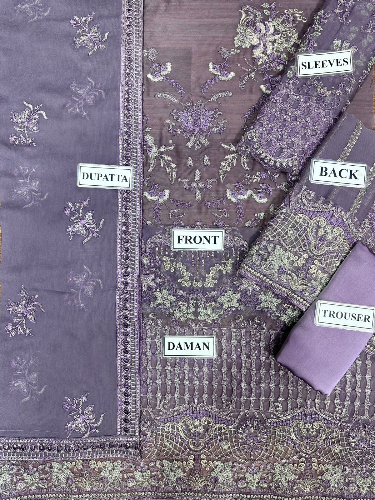 LAVISH – Unstitched Luxury Ensemble