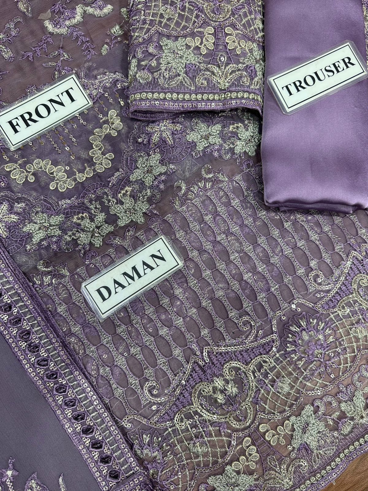 LAVISH – Unstitched Luxury Ensemble