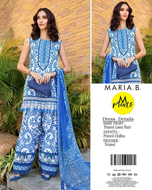 Maria.B-Inspired Lawn Suit