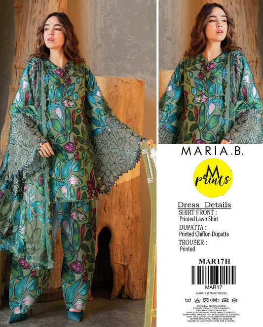 Maria.B-Inspired Lawn Suit