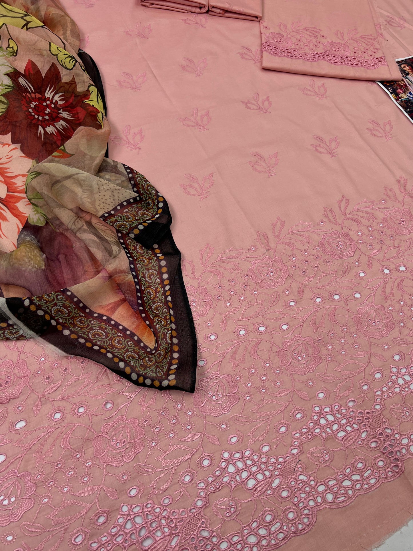 Maria B Inspired – Embroidered 3-Piece Suit