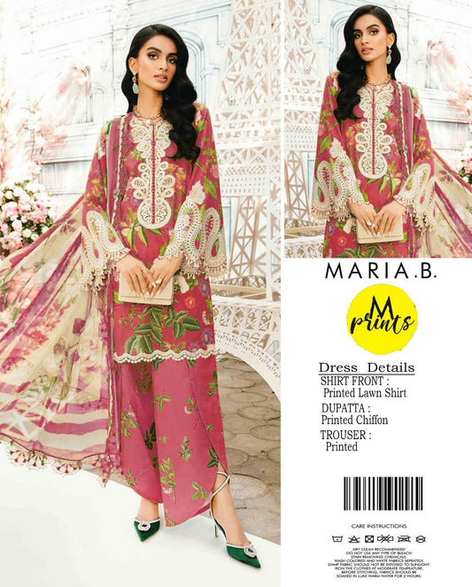 Maria.B-Inspired Lawn Suit