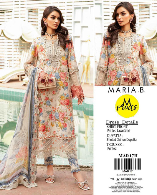 Maria.B-Inspired Lawn Suit