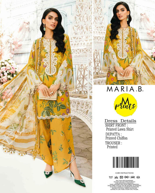 Maria.B-Inspired Lawn Suit