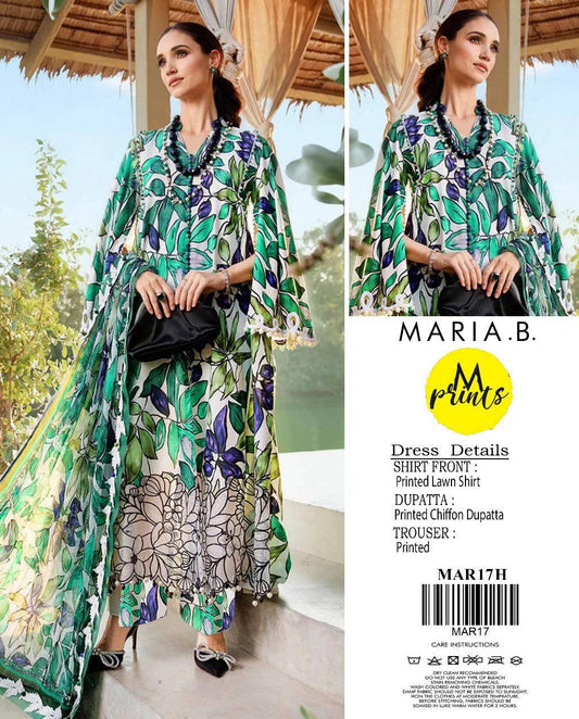 Maria.B-Inspired Lawn Suit