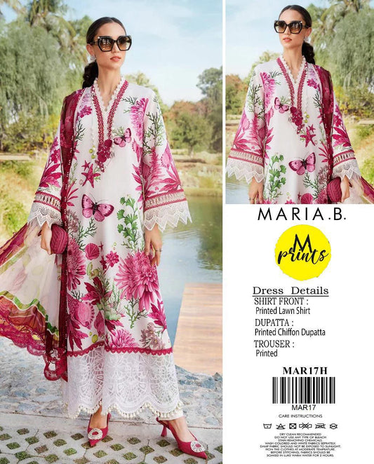 Maria.B-Inspired Lawn Suit