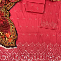 Maria B Inspired – Embroidered 3-Piece Suit