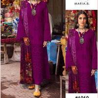 Maria B Inspired – Embroidered 3-Piece Suit