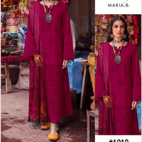 Maria B Inspired – Embroidered 3-Piece Suit