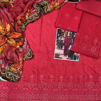 Maria B Inspired – Embroidered 3-Piece Suit