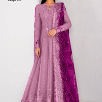MARIA B Inspired– Embroidered Maxi Dress