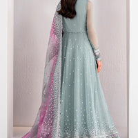 MARIA B Inspired– Embroidered Maxi Dress