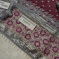 MARIA B Inspired– Embroidered Maxi Dress