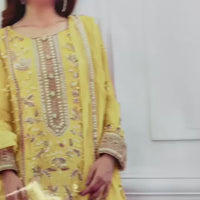 Yellow Masoori Dress