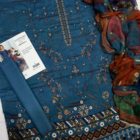 Sapphire Inspired Embroidered Lawn Suit