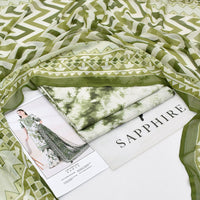 Sapphire-Inspired 3-Piece Premium Lawn Suit