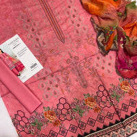 Sapphire Inspired Embroidered Lawn Suit
