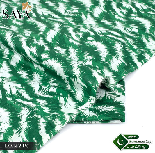 Saya 2-Piece Digital Lawn Printed Cord Set