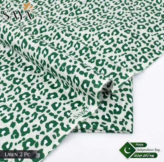 Saya 2-Piece Digital Lawn Printed Cord Set
