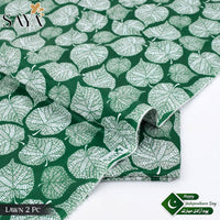 Saya 2-Piece Digital Lawn Printed Cord Set