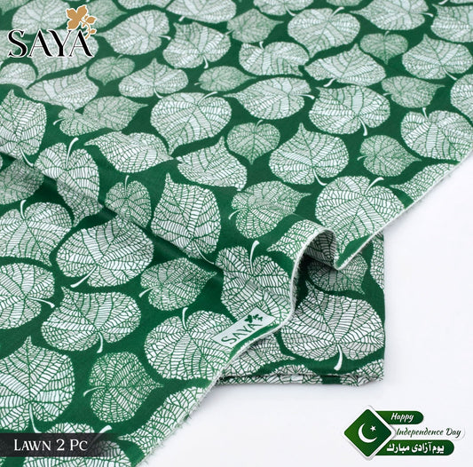Saya 2-Piece Digital Lawn Printed Cord Set
