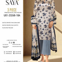 Saya Tana Dora – Lawn Suit (Unstitched)