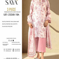 Saya Tana Dora – Lawn Suit (Unstitched)