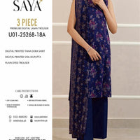 Saya Tana Dora – Lawn Suit (Unstitched)