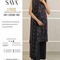 Saya Tana Dora – Lawn Suit (Unstitched)