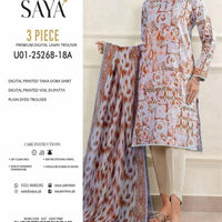 Saya Tana Dora – Lawn Suit (Unstitched)