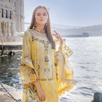 Adan Libas – Luxury Chikankari Lawn 3-Piece Suit with Silk Dupatta