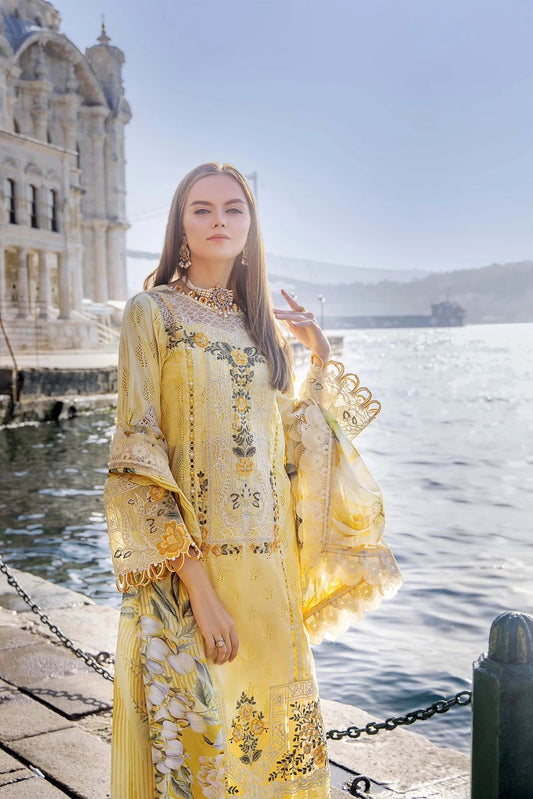 Adan Libas – Luxury Chikankari Lawn 3-Piece Suit with Silk Dupatta